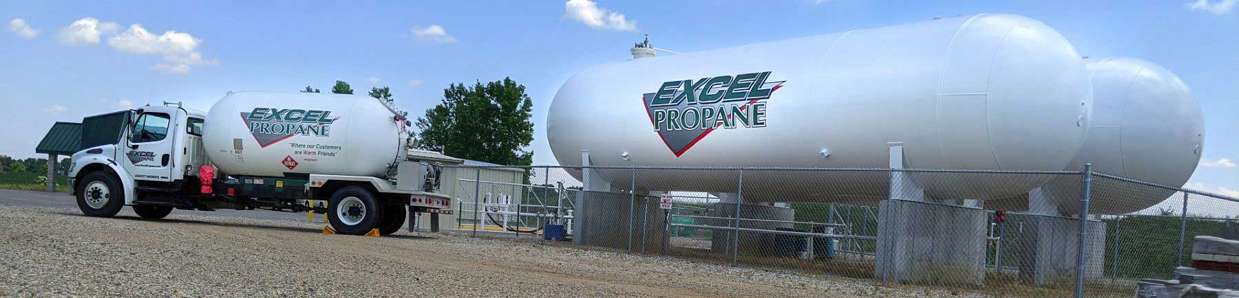 bobtail bulk propane tank